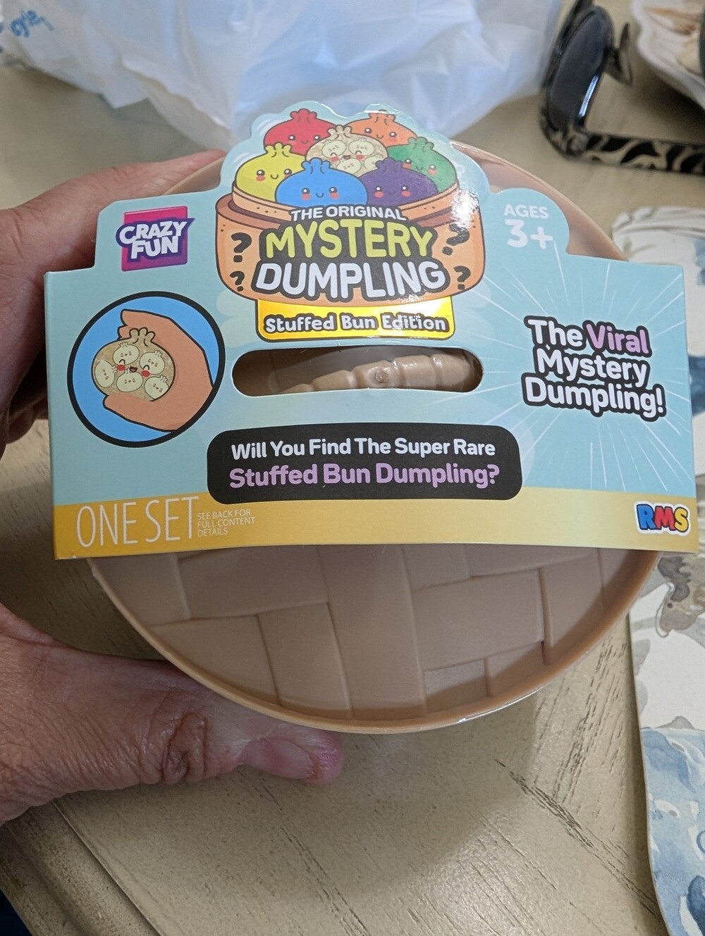 Mystery Dumpling Stuffed Bun Edition - Beige Highly Collectable